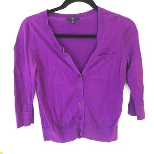 🌷🌷 Gap Purple Short Sleeve Cardigan